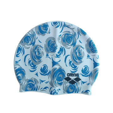 Printed Silicone Adult swimming cap