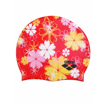Printed Silicone Adult swimming cap